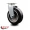 Service Caster 6 Inch Rubber on Aluminum Wheel Swivel Caster with Roller Bearing SCC SCC-20S620-RAR - alternate 3